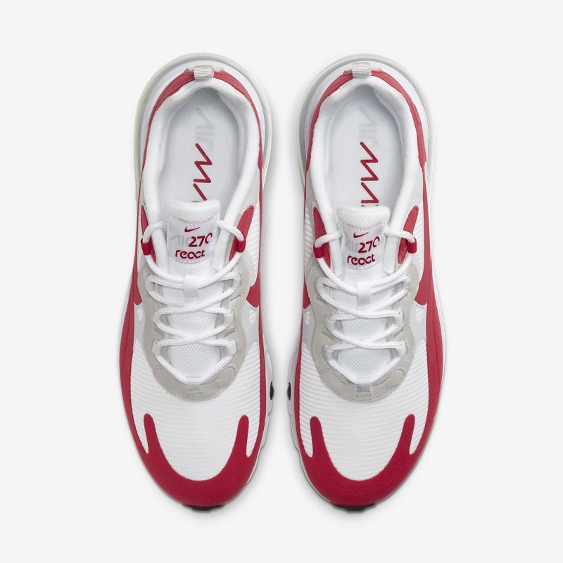 Nike Air Max 270 React Sneakers Herre Hvide | WT3756-870