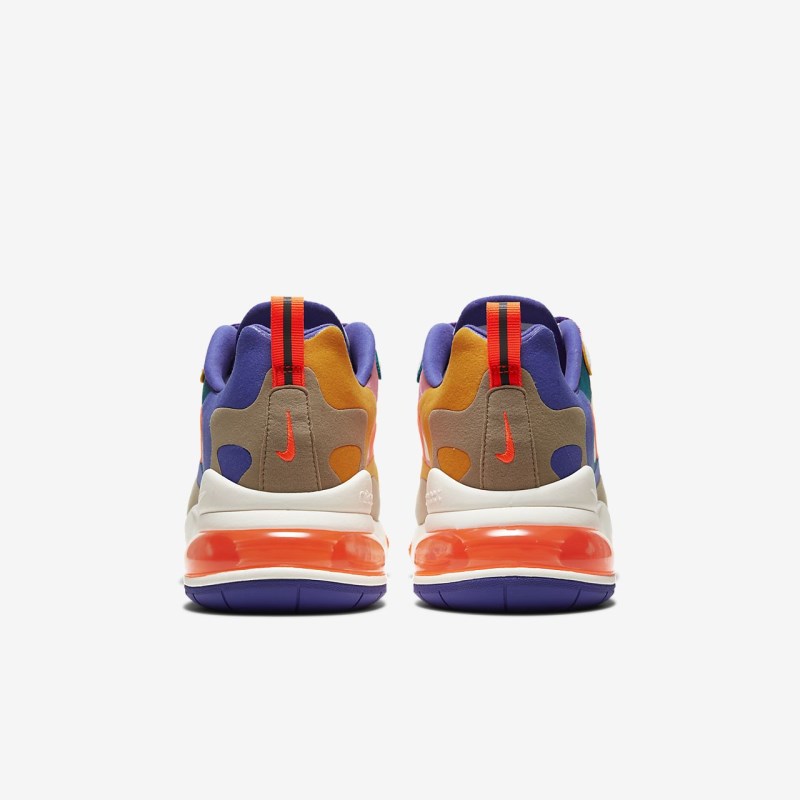 Nike Air Max 270 React Sneakers Herre LyseBrune | JK6909-217