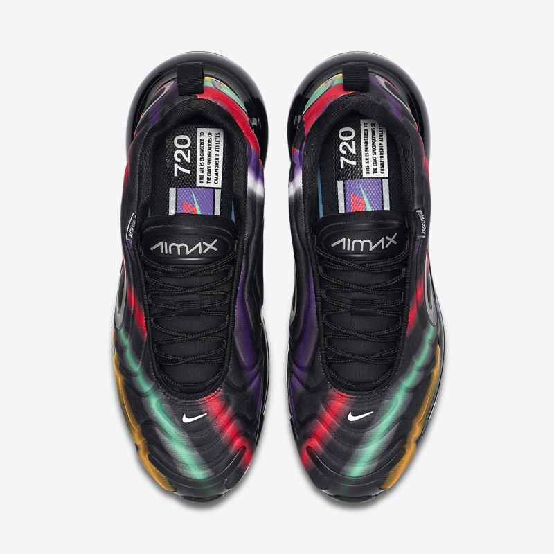 Nike Air Max 720 Sneakers Dame Sort | JQ0872-306