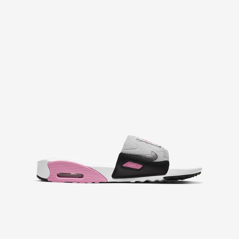 Nike Air Max 90 Badesandaler Dame Hvide | TB9133-171