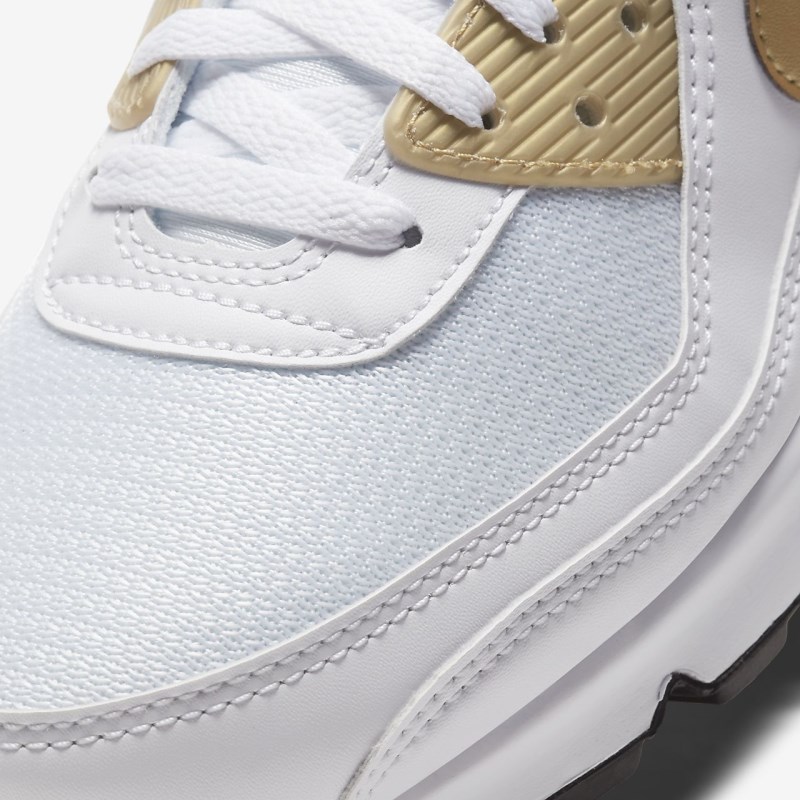 Nike Air Max 90 FlyEase Sneakers Dame Hvide | MZ8981-550