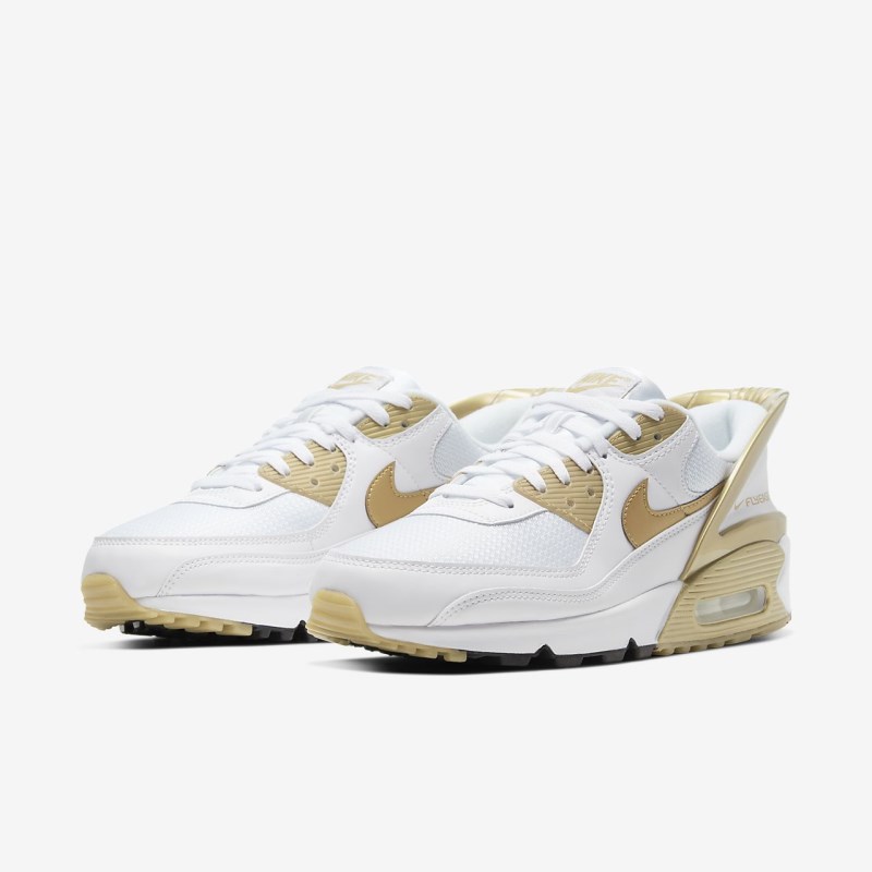 Nike Air Max 90 FlyEase Sneakers Herre Hvide | YU2762-291