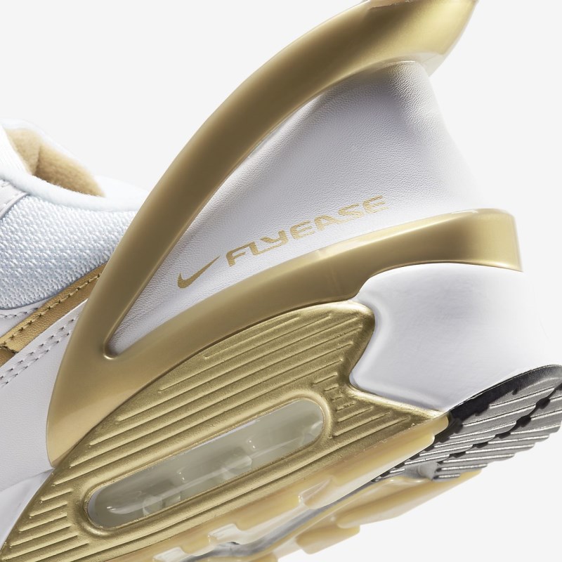 Nike Air Max 90 FlyEase Sneakers Herre Hvide | YU2762-291