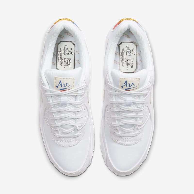 Nike Air Max 90 Premium Sneakers Herre Hvide | QP4331-147
