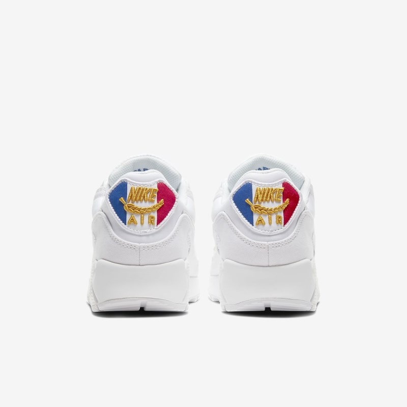 Nike Air Max 90 Premium Sneakers Herre Hvide | QP4331-147
