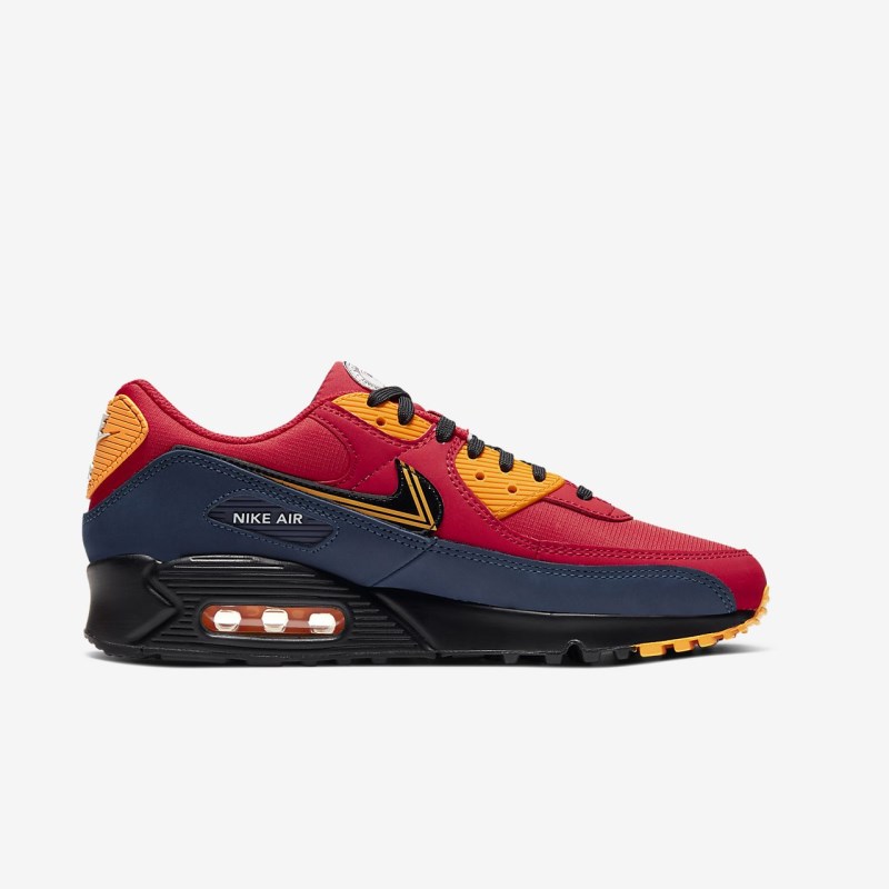 Nike Air Max 90 Premium Sneakers Herre Rød | VG8077-006