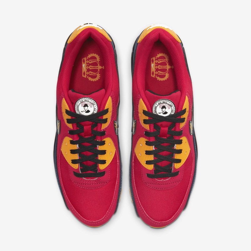 Nike Air Max 90 Premium Sneakers Herre Rød | VG8077-006
