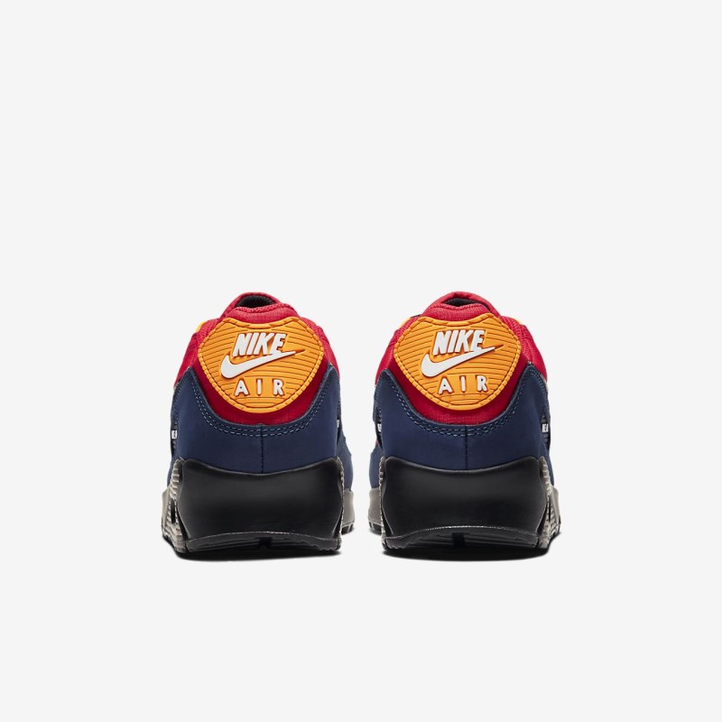 Nike Air Max 90 Premium Sneakers Herre Rød | VG8077-006