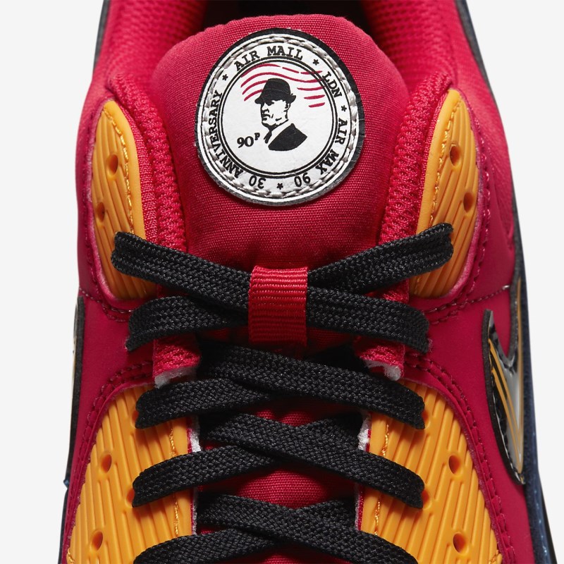 Nike Air Max 90 Premium Sneakers Herre Rød | VG8077-006
