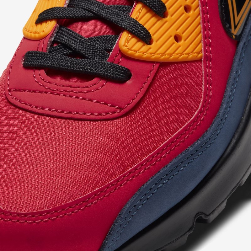 Nike Air Max 90 Premium Sneakers Herre Rød | VG8077-006