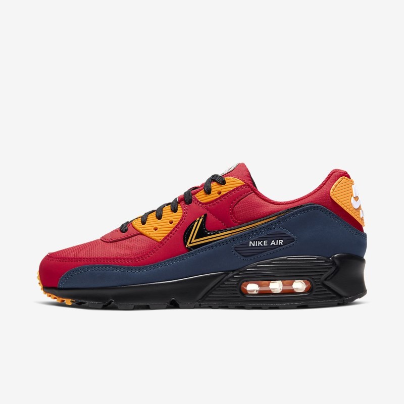 Nike Air Max 90 Premium Sneakers Herre Rød | VG8077-006