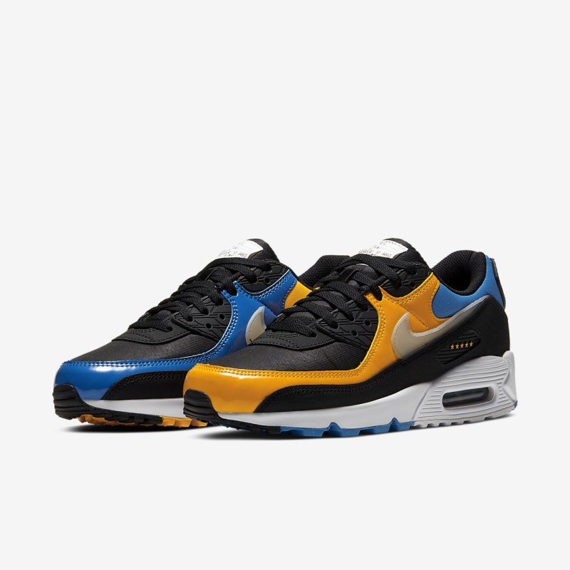 Nike Air Max 90 Premium Sneakers Herre Sort | FG7989-633