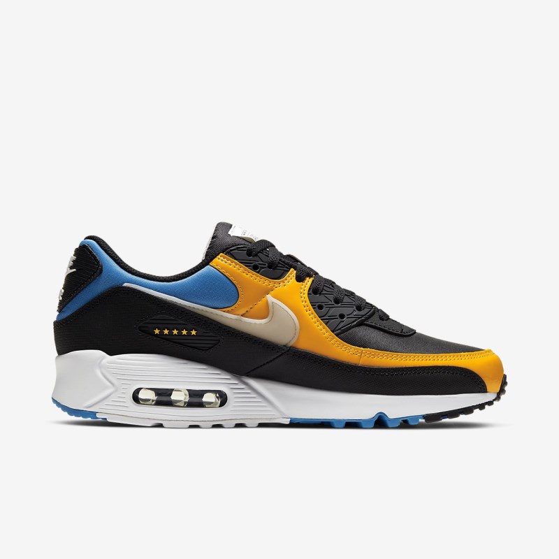 Nike Air Max 90 Premium Sneakers Herre Sort | FG7989-633