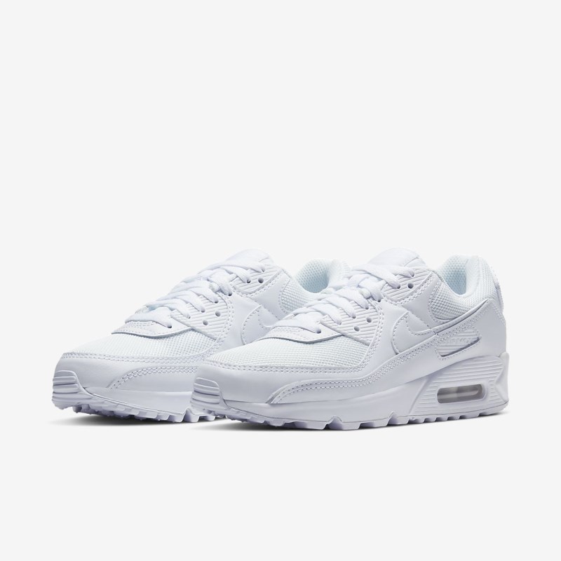 Nike Air Max 90 Sneakers Dame Hvide | TD9084-535