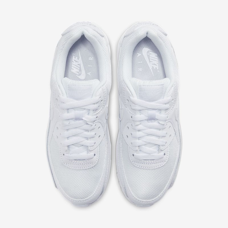 Nike Air Max 90 Sneakers Dame Hvide | TD9084-535