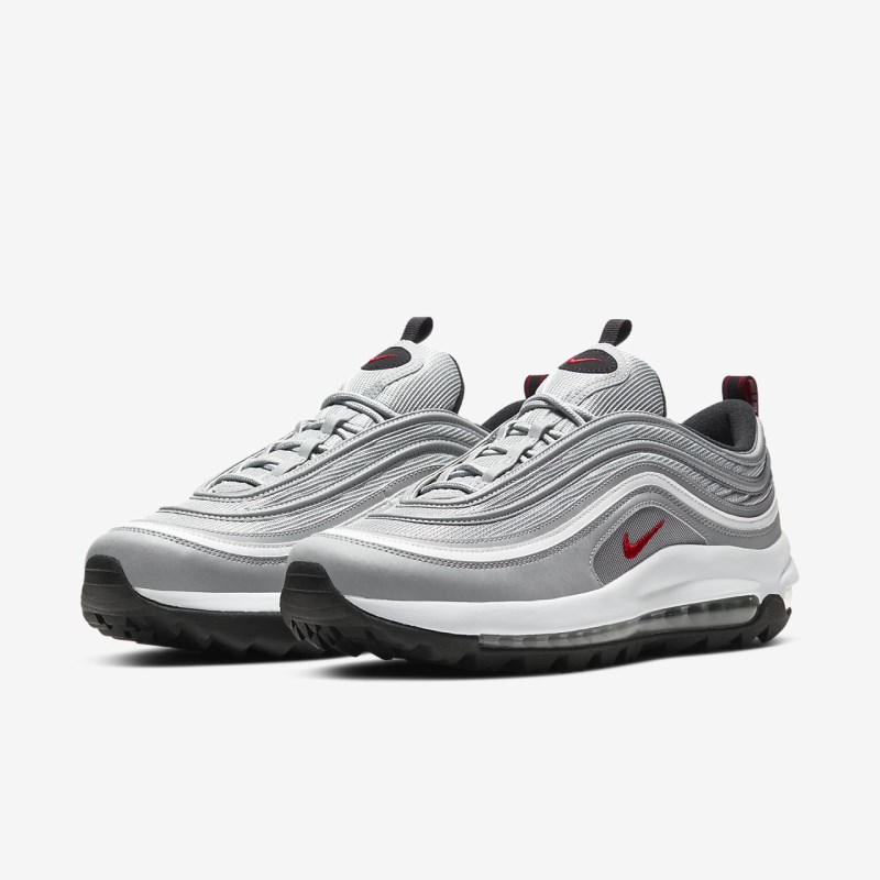 Nike Air Max 97 G Golfsko Dame Sølv | GO2340-019