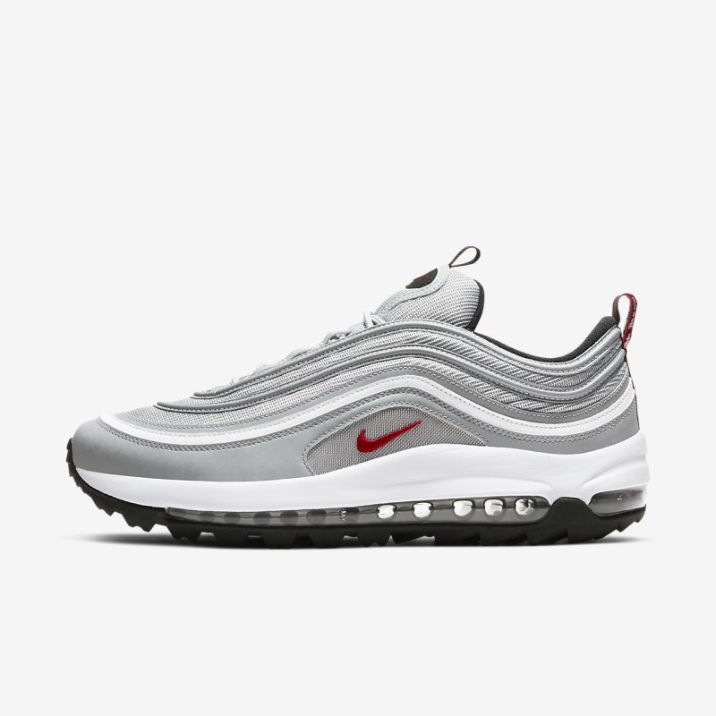Nike Air Max 97 G Golfsko Dame Sølv | GO2340-019