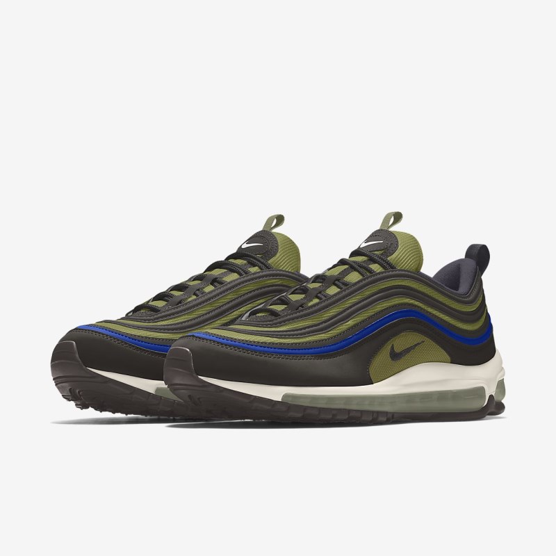 Nike Air Max 97 Sneakers Herre Olivengrøn | PN1193-990