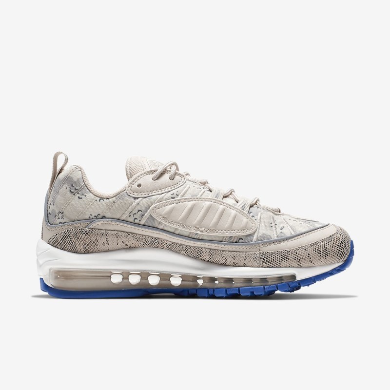 Nike Air Max 98 Premium Camo Sneakers Dame LyseBrune | XN7040-207