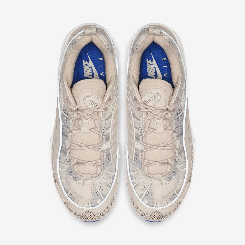 Nike Air Max 98 Premium Camo Sneakers Dame LyseBrune | XN7040-207