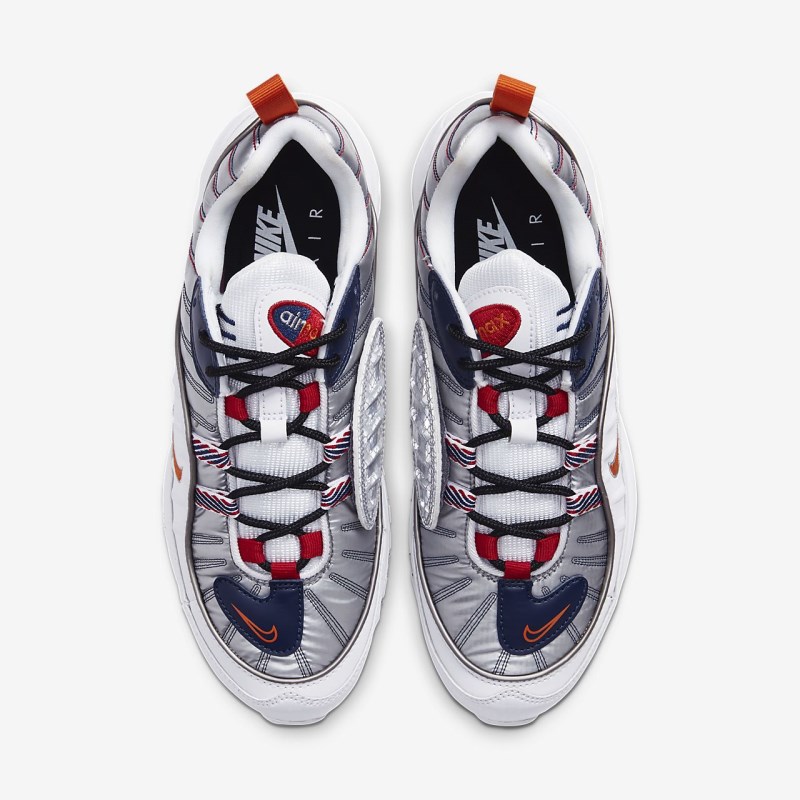Nike Air Max 98 Premium Sneakers Dame Hvide | AP9720-108