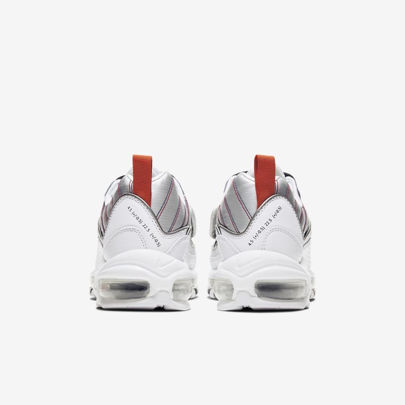Nike Air Max 98 Premium Sneakers Dame Hvide | AP9720-108