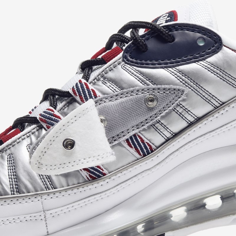 Nike Air Max 98 Premium Sneakers Dame Hvide | AP9720-108