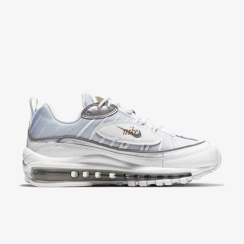 Nike Air Max 98 Sneakers Dame Hvide | XT9045-248