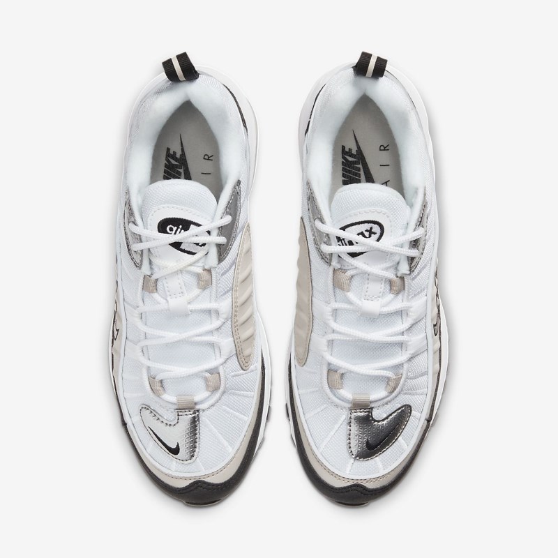 Nike Air Max 98 Sneakers Dame Hvide | ZT0386-548