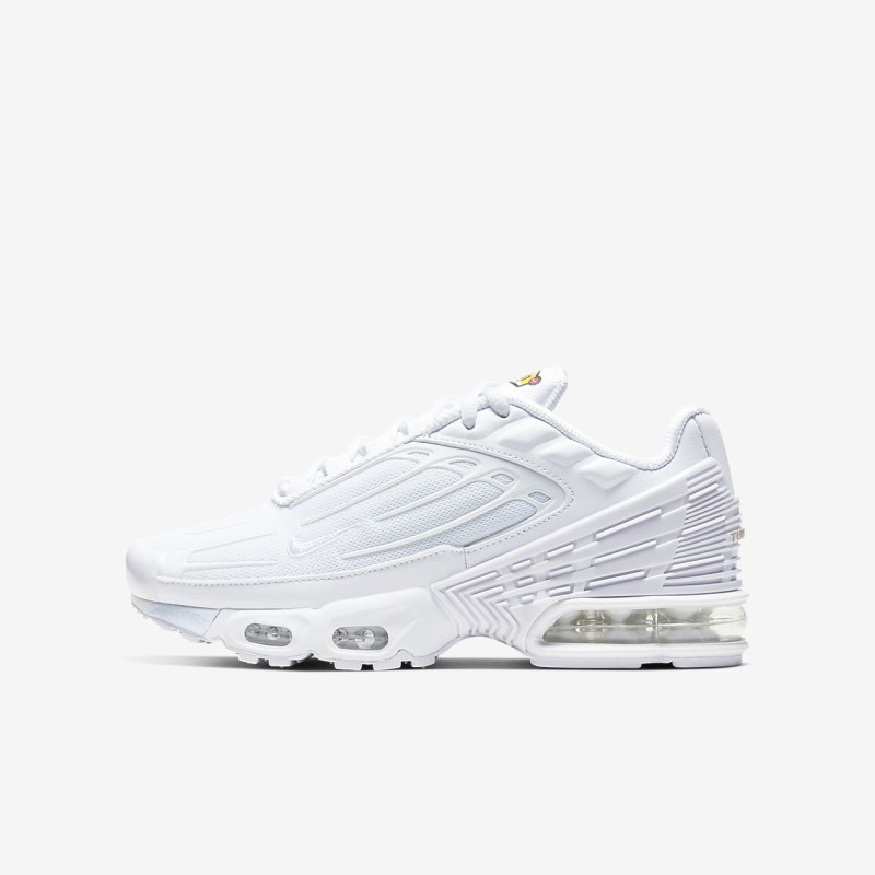 Nike Air Max Plus 3 Sneakers Børn Hvide | FU7537-564