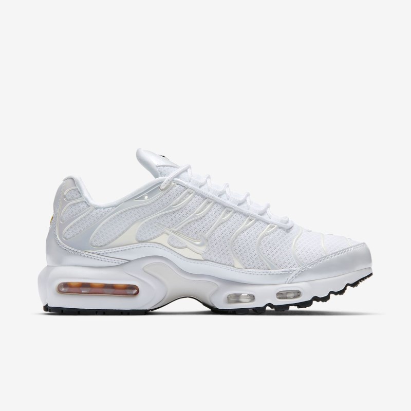 Nike Air Max Plus Premium Sneakers Dame Hvide | VZ1748-890