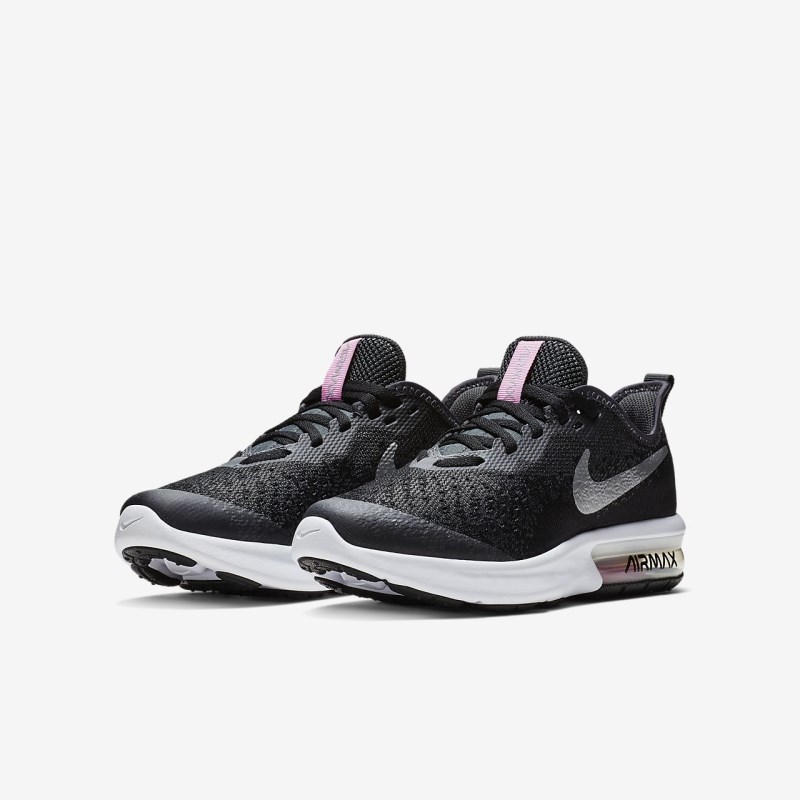 Nike Air Max Sequent 4 Sneakers Børn Sort | JW3666-248