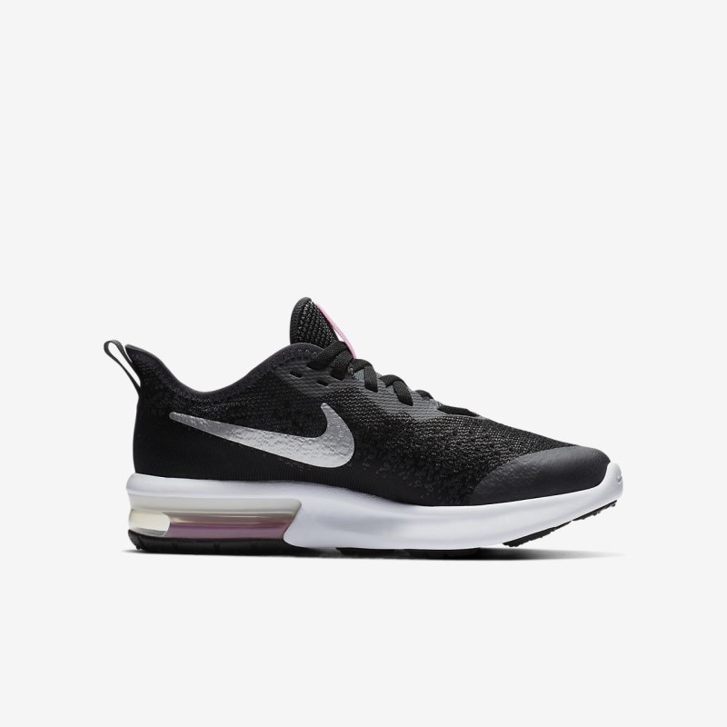 Nike Air Max Sequent 4 Sneakers Børn Sort | JW3666-248