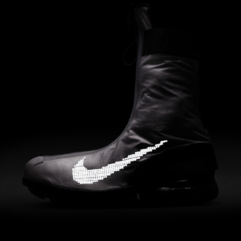 Nike Air VaporMax FlyKnit Gaiter ISPA Sneakers Dame Sølv | WJ2158-697