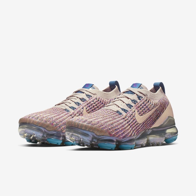 Nike Air VaporMax Flyknit 3 Sneakers Dame LysePink | XC6971-972