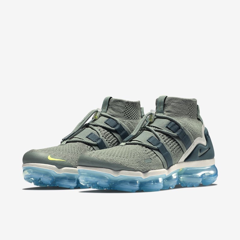 Nike Air VaporMax Flyknit Utility Sneakers Herre Grøn | JW1403-344