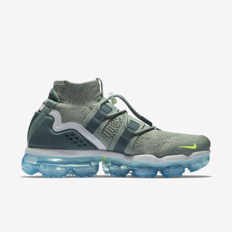 Nike Air VaporMax Flyknit Utility Sneakers Herre Grøn | JW1403-344