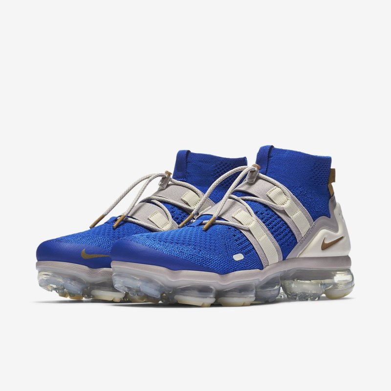 Nike Air VaporMax Flyknit Utility Sneakers Dame Blå | UE0456-386