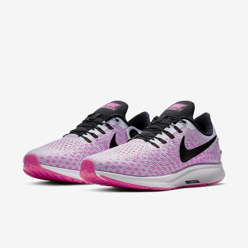 Nike Air Zoom Pegasus 35 FlyEase (Brede) Løbesko Dame Blå | FW5104-451