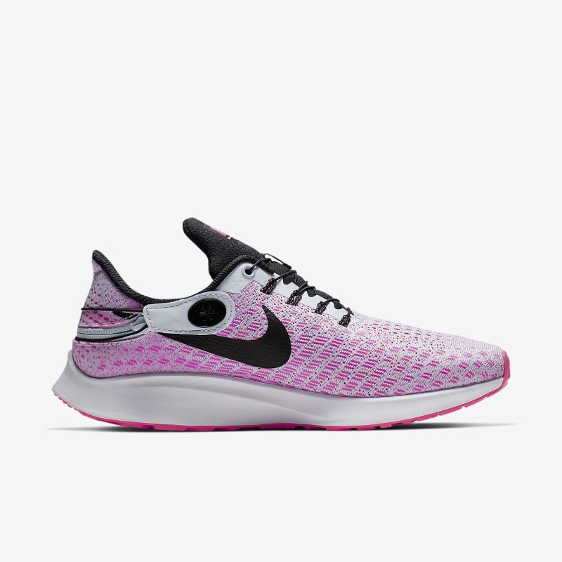 Nike Air Zoom Pegasus 35 FlyEase (Brede) Løbesko Dame Blå | FW5104-451