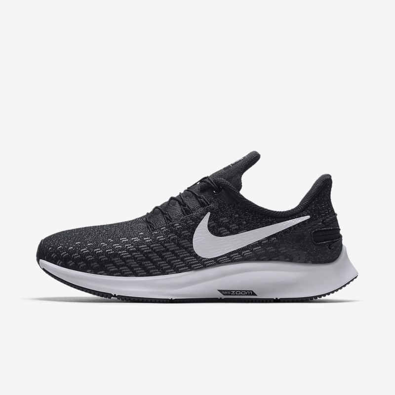 Nike Air Zoom Pegasus 35 FlyEase (Brede) Løbesko Dame Sort | QT4133-194