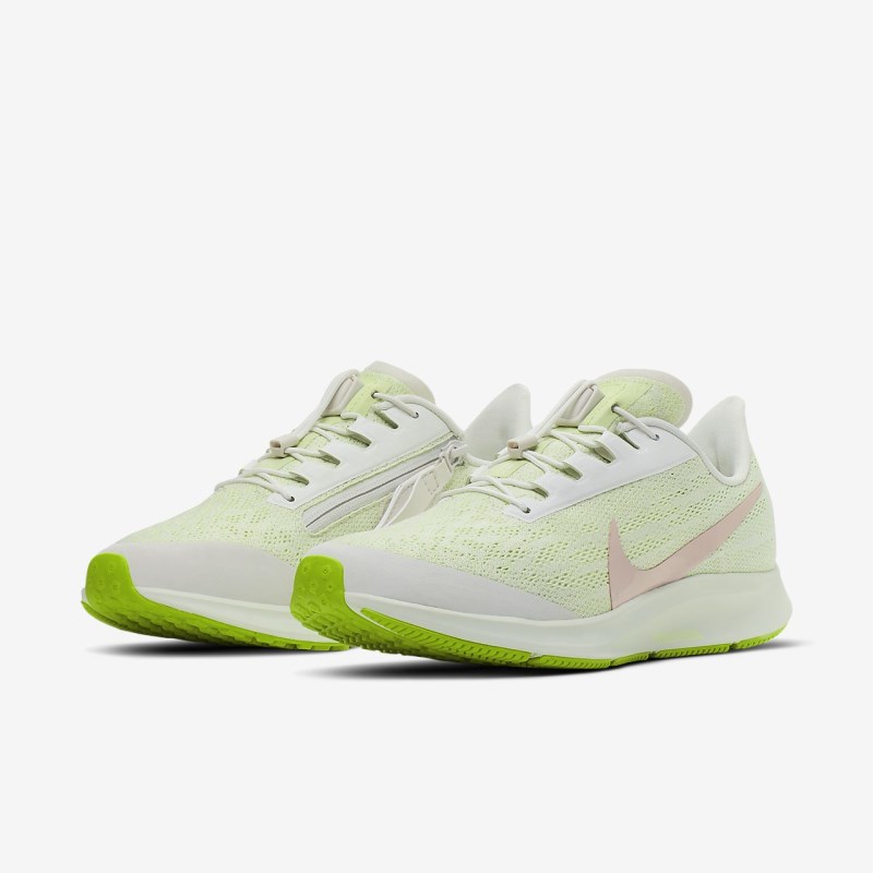 Nike Air Zoom Pegasus 36 FlyEase Løbesko Dame Beige | AD6797-261