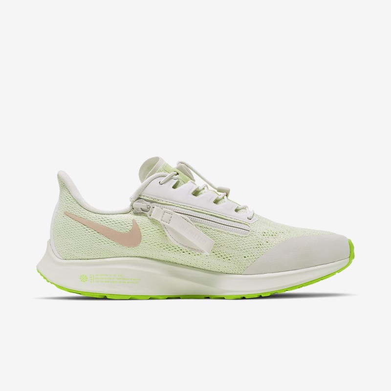 Nike Air Zoom Pegasus 36 FlyEase Løbesko Dame Beige | AD6797-261
