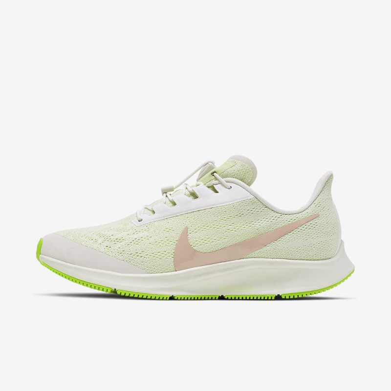 Nike Air Zoom Pegasus 36 FlyEase Løbesko Dame Beige | AD6797-261
