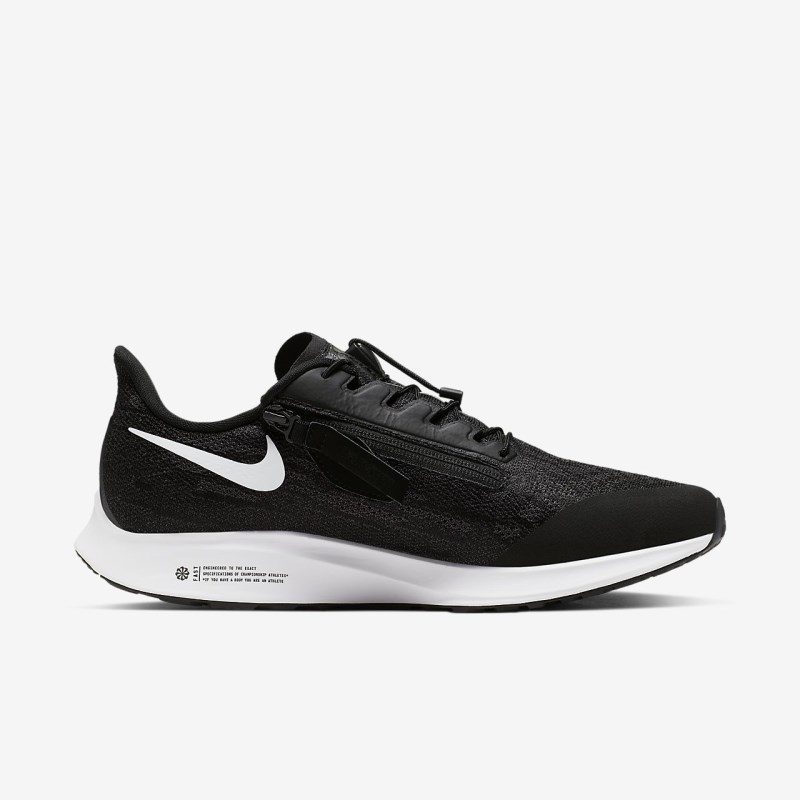 Nike Air Zoom Pegasus 36 FlyEase Løbesko Herre Sort | AX7578-384