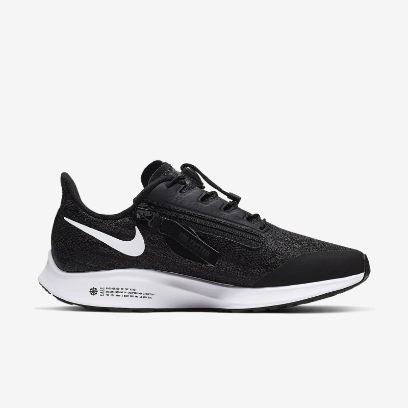 Nike Air Zoom Pegasus 36 FlyEase Løbesko Dame Sort | UI1609-280
