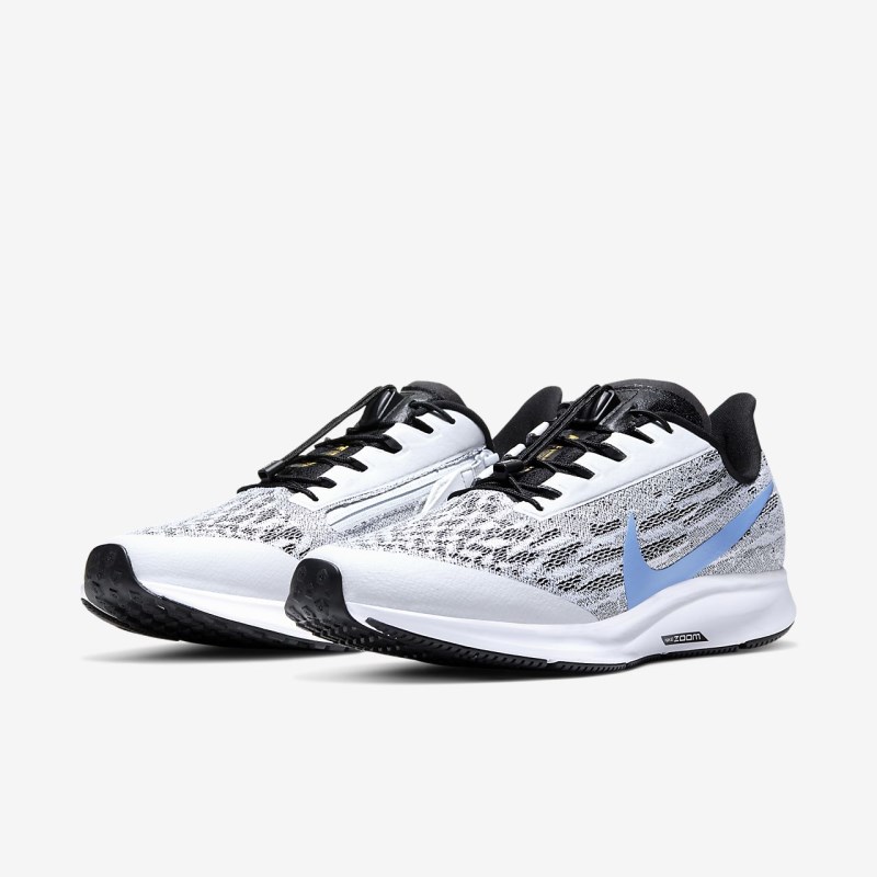 Nike Air Zoom Pegasus 36 FlyEase Løbesko Herre Hvide | UU2733-703