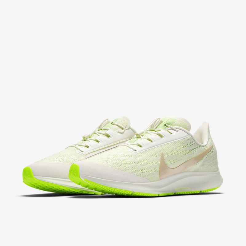 Nike Air Zoom Pegasus 36 FlyEase Løbesko Dame Beige | XW1619-485