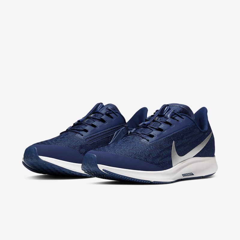 Nike Air Zoom Pegasus 36 FlyEase Løbesko Herre Blå | YA7233-258