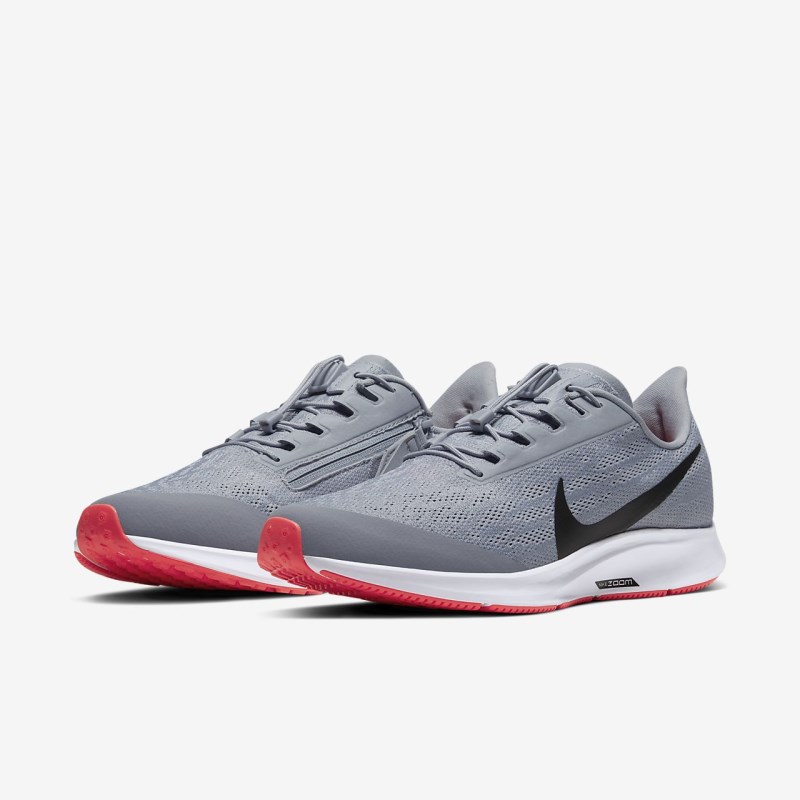 Nike Air Zoom Pegasus 36 FlyEase Løbesko Herre Grå | ZE0581-085